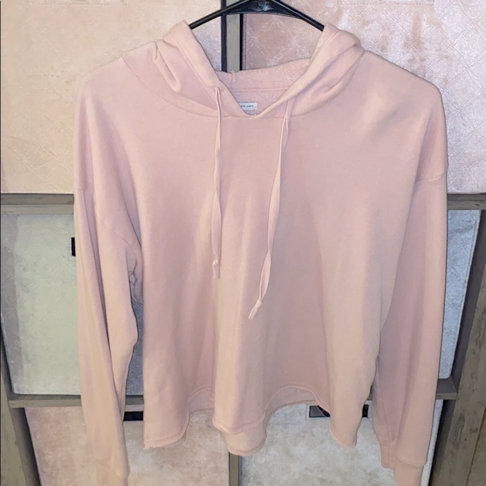 American eagle crop top hoodie